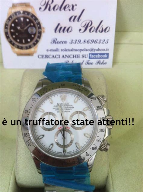 rolex al tuo polso